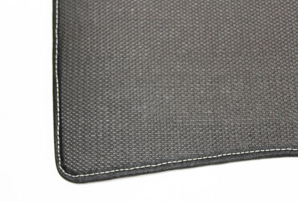 ¡NUEVO! Juego de 2 alfombrillas negras Honda Accord 2013-2017 2 puertas plateado logotipo H Foto 4 de 4