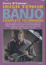 Gerry O'Connor Irish Tenor Banjo Complete Techniques 4-String Tuition DVD