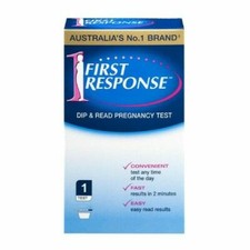 First Response Dip  Read Pregnancy Test 1 Pack, Covenient, Fast, Easy, Accurate