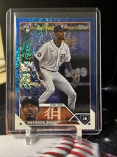 2023 Topps Series 2 Brendon Davis Blue Foilboard Parallel /999 # 494 Rookie Card