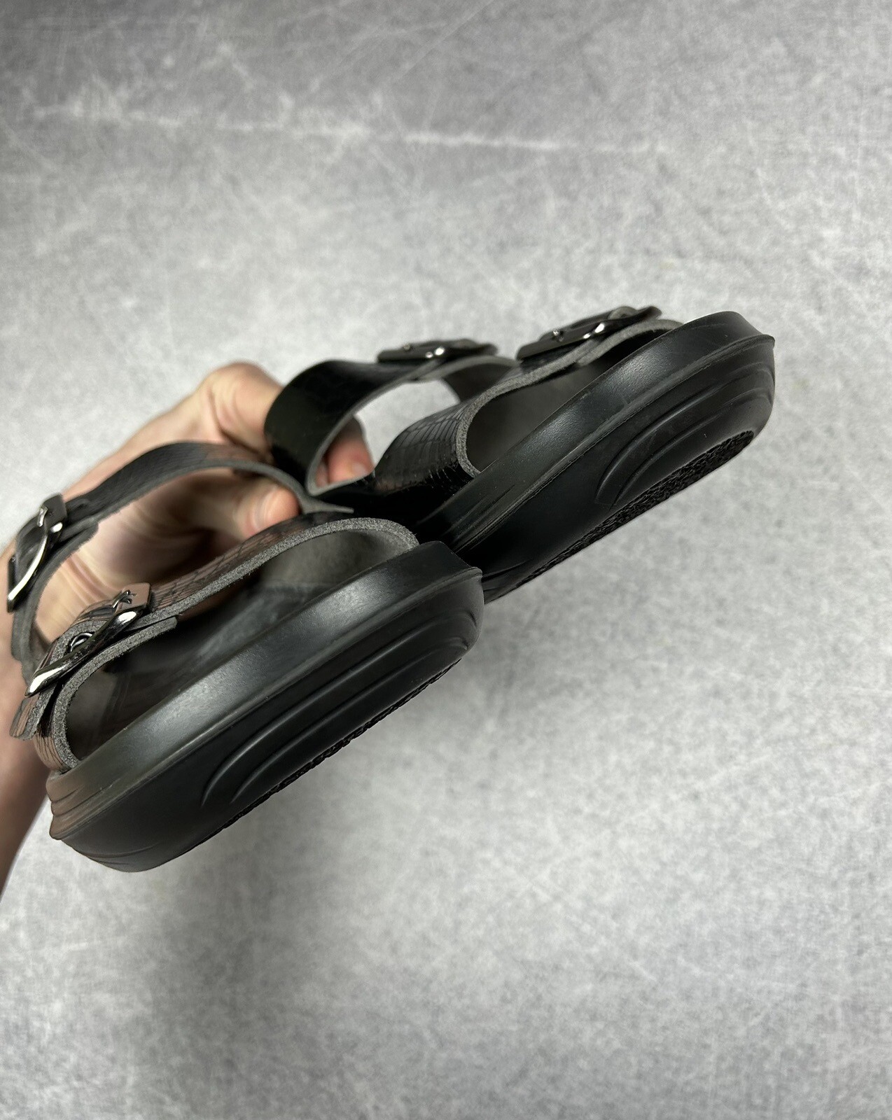 Kybun Glarus Women’s Flip Flop Sandals Walk On Air Orthopaedic Shoes US