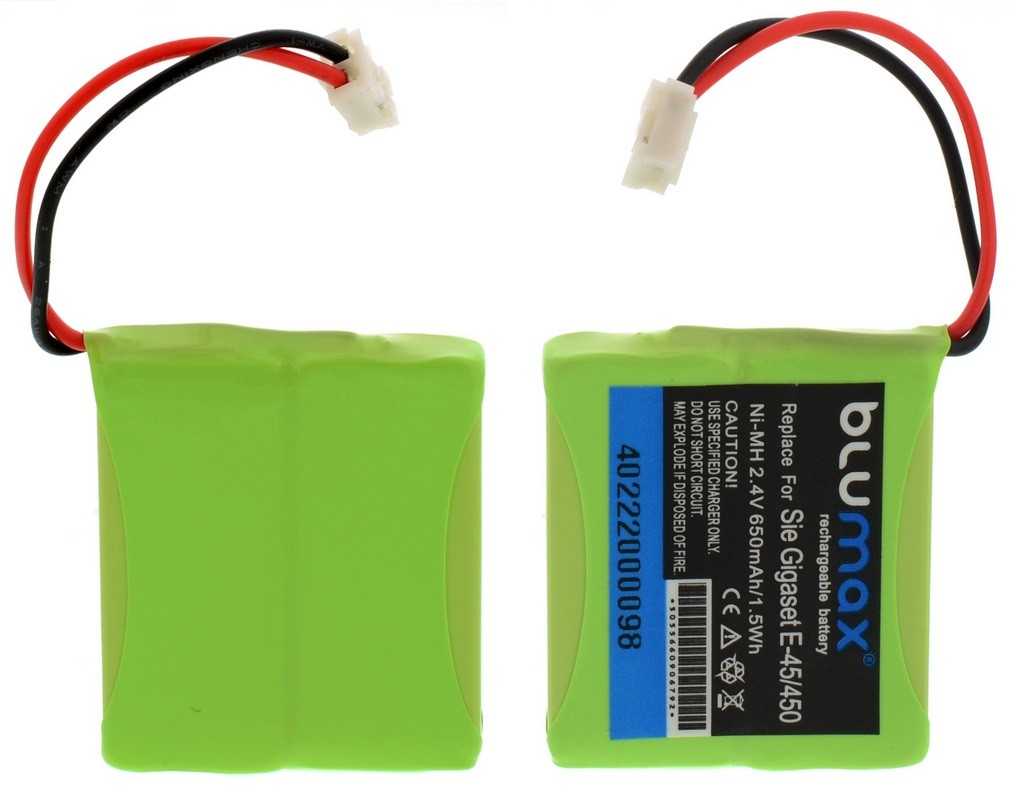 Modem Fritz Box 2 Batterie Ni-MH Per FRITZ!Fon MT-D - Ricambio 5M702BMXZ, 600mAh 2,4V, Compatibili Con Siemens, AVM Batteria Ni-MH FRITZ!Fon - Foto 6