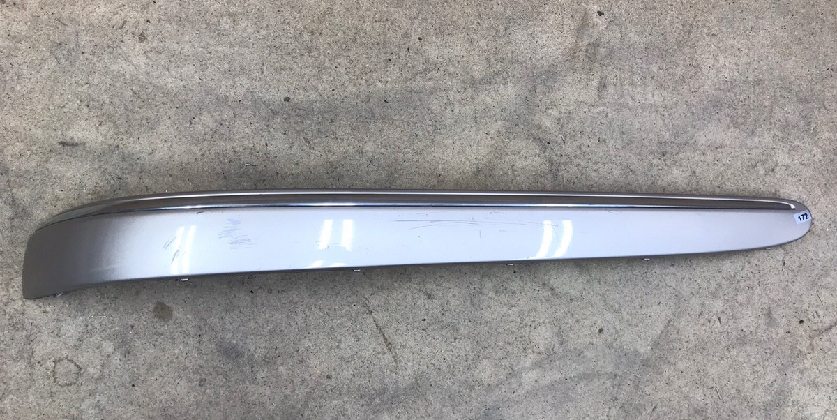 MB-124-E320外装部品販売ーリヤーバンパー販売 Mercedes Benz E320 E430 E55 AMG 96-99 Front Bumper Impact Strip