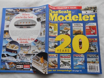FineScale Modeler Magazine-JANUARY 2002-20 YEARS