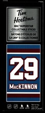 2020 NATHAN MACKINNON TIM HORTONS LIMITED EDITION NHL COLLECTIBLE STICK/LOCKER