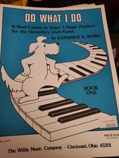 DO What I do 16 Short Canons in Major 5 finger positions bk 1 Beard Willis G196