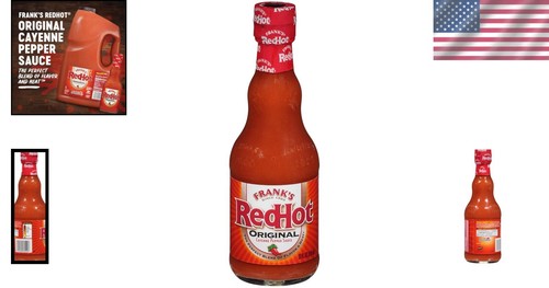 Calorie-Free Flavor Booster - Frank's RedHot Hot Sauce 12 fl oz - Picture 2 of 13