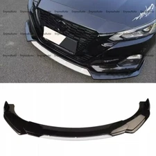 for Nissan Altima Universal Front Bumper Lip Spoiler Splitter Gloss Black White