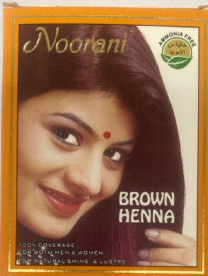 Noorani Henna 6pouches x 10g  Brown HENNA