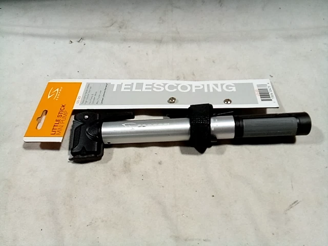 Mini bomba pequeña Serfas LS-2D, capacidad 100psi - 200gm peso, longitud abierta 337mm Foto 3 de 4