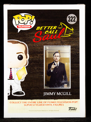 Funko Pop! Television Jimmy McGill #322 w/ Protector Better Call