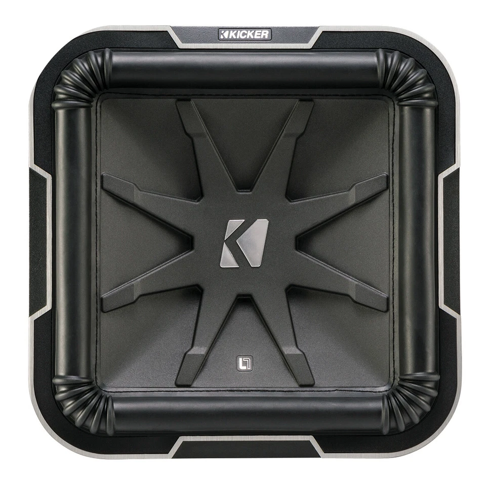 Kicker L7-124 30 cm (12") Square-Subwoofer 2x4 Ohm 900 WRMS UVP 449 € - Bild 2 von 4