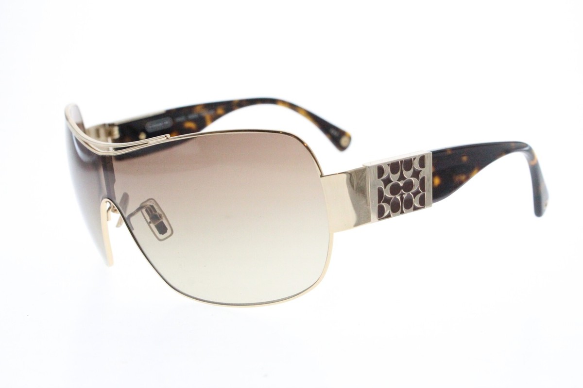 Coach Hazel S563 Blonde Tortoise 57-18-120 Sunglasses Brown