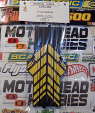 LIFE-LIKE, 9" MECHINCAL LAP COUNTER, HO SLOT CAR TRACK, 433-9923, 1-PACK 