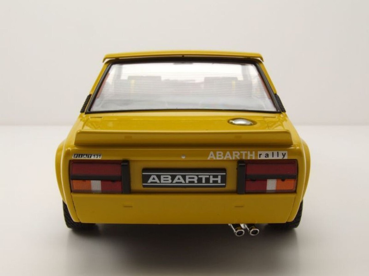 Fiat 131 Abarth Rally Night Version Yellow 1980 Ixo 18CmC128 1 18