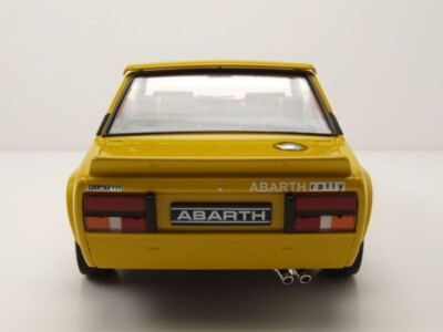 Fiat 131 Abarth Rally Night Version Yellow 1980 Ixo 18CmC128