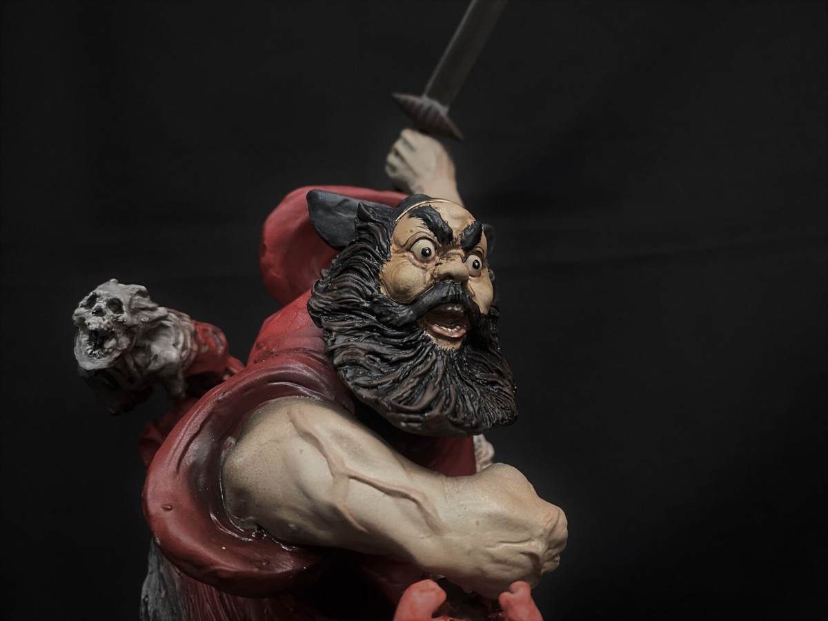 鍾馗 完成品 Zhong Kui Art Statue One-Off Simon Lee Spider Zero | eBay