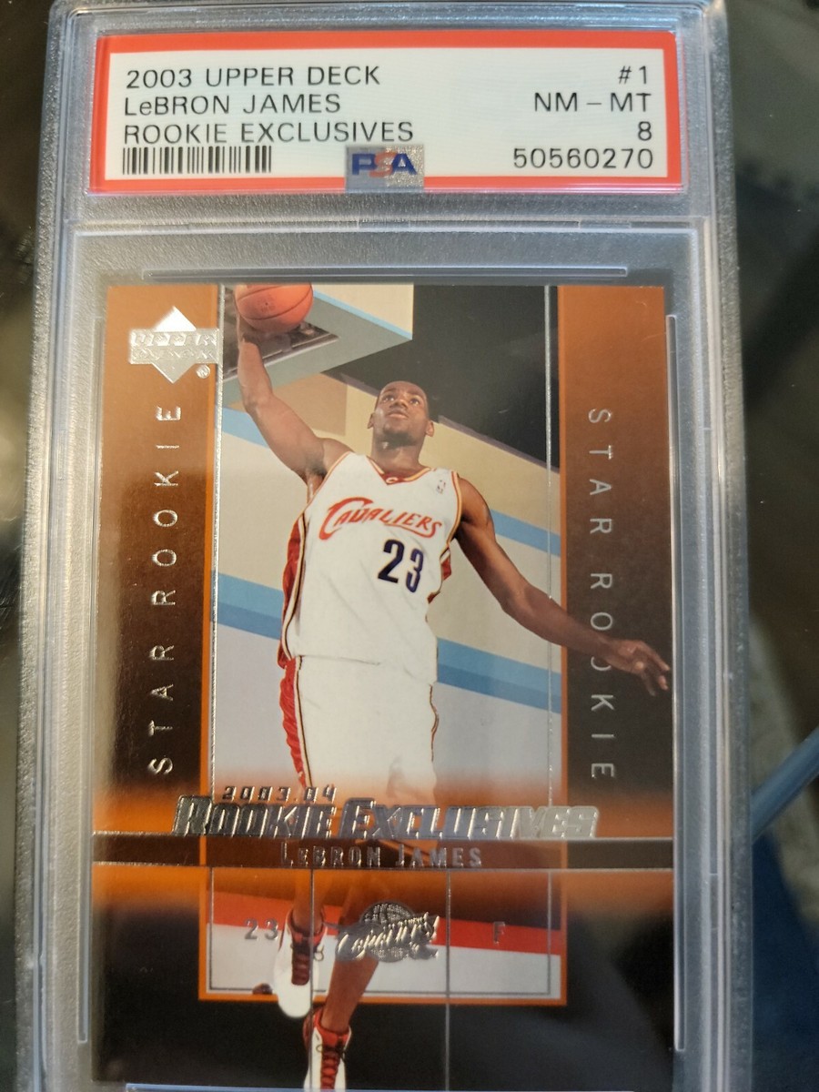 その他 UD rookie exclusives Lebron James card LeBron James 03/04 Upper Deck Rookie Exclusives Rookie #1