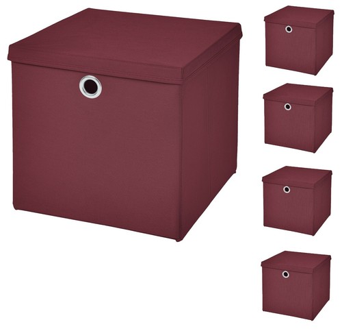 5 PIEZAS Cajas de almacenamiento Tapa Cesta Cesta de almacenamiento Caja plegable para niños Caja - Imagen 74 de 77