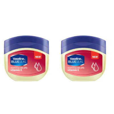 2X Vaseline Blueseal Nourishing Skin Jelly With Vitamin E- 50Ml