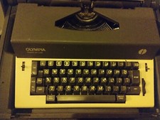 Vintage Olympia Typewriter/W Case  thumbnail