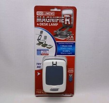 Magnifier Desk Lamp Battery Powered Magnifying Glass And LED Light
