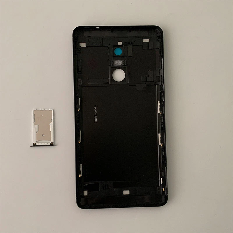 Funda Trasera Batería Original Original Carcasa Raer Para Xiaomi Redmi Note 4X Negra Foto 2 de 4
