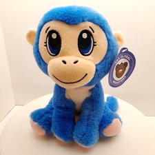 A&A Global Industries Blue Monkey Plush 8" Stuffed Animal Toy Crane Claw Machine