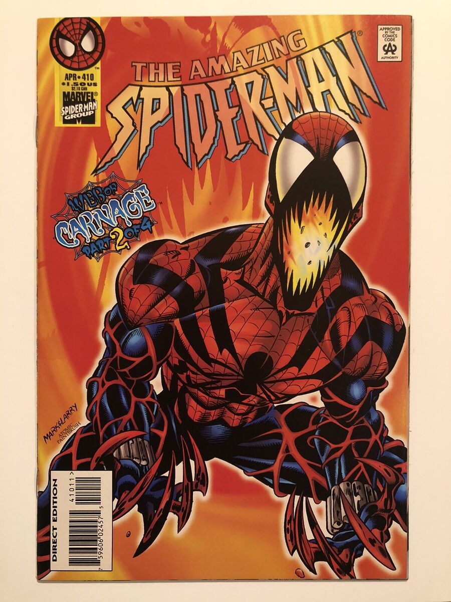 Amazing Spider-Man 410 Web of Carnage 1-4 Sensational Amazing Spider-Man 410 Web of Carnage 1-4 Sensational