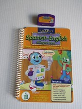 Leap Pad-Leap 1 Spanish-English Bilingual Book WITH CARTRIDGE LEAPPAD KIDS VGC