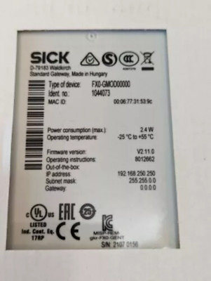 1PC Brand New SICK FX0-GMOD00000 Safety Relay fast shipping
