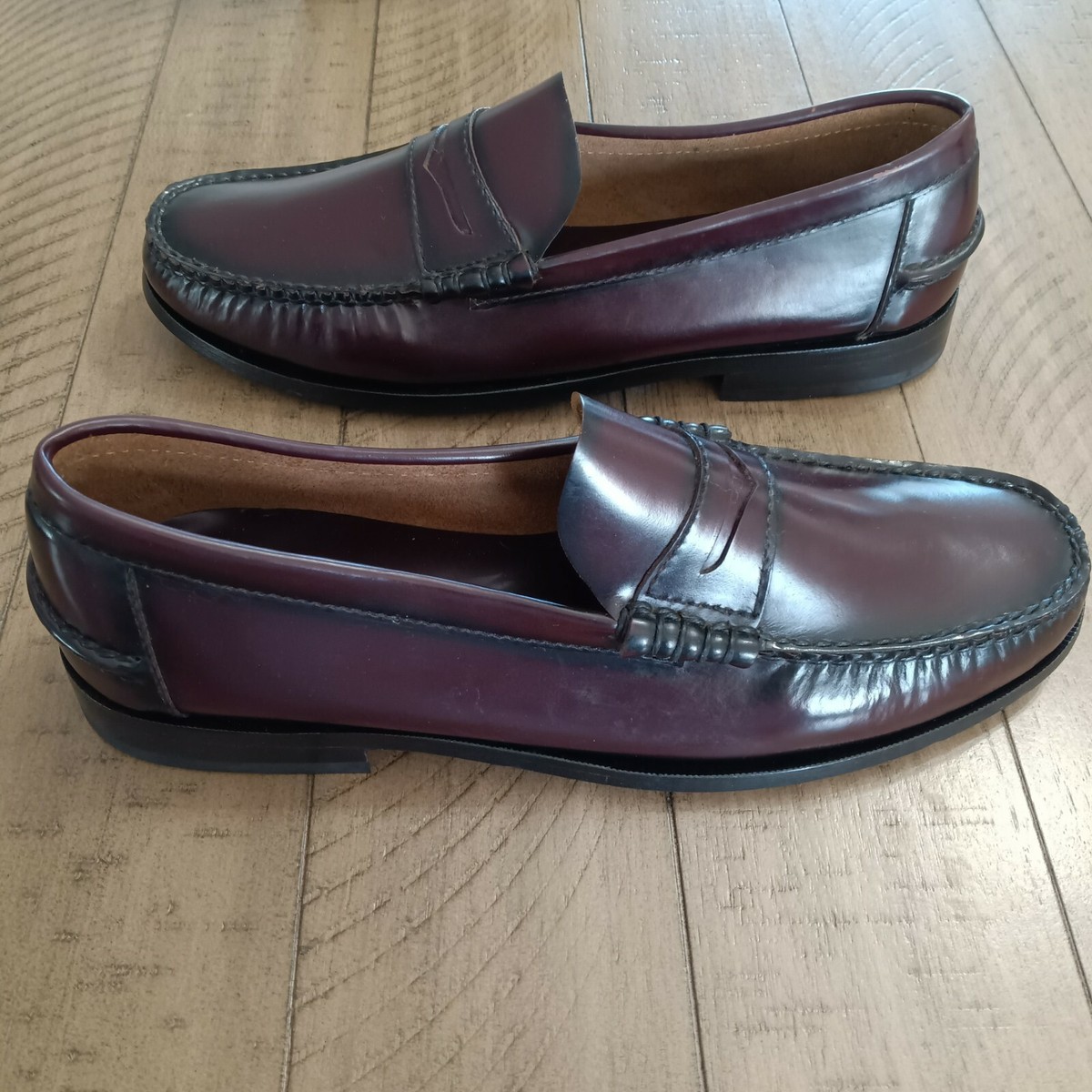 NIB Florsheim Berkley Men\'s Moc Toe Penny Loafer Burgundy Size 9 $145 [jb] Berkley Florsheim Men main image 2