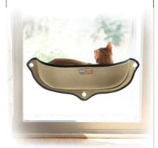 K&H Pet Products EZ Mount Kitty Sill Cat Window Perch