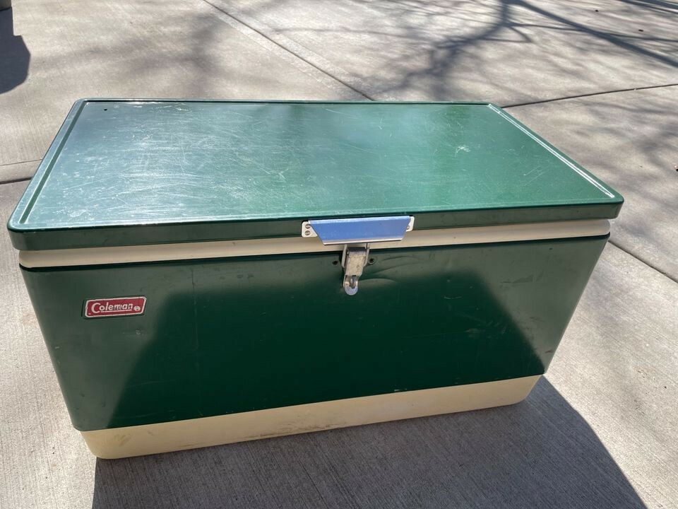 Vintage Coleman Cooler Green | eBay