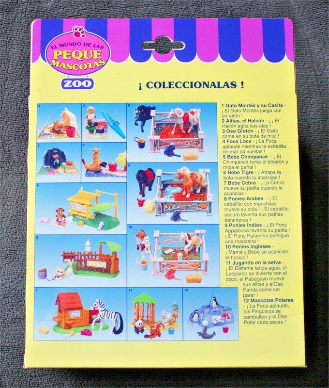 VINTAGE LITTLEST PET SHOP POLAR, KENNER 1993 (HYPER RARE SPANISH