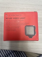 Chromo Inc 36 LED Video Light New In Box