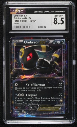 Umbreon-EX graded CGC 8.5 for sale on eBay