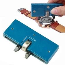 Adjustable Watch Back Case Opener Tool Rectangle Cover Remover Repair Kit US
