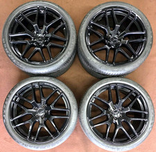 4 22" OEM Genuine Staggered Mercedes Benz GLE63 GLE43 AMG Wheels Tires Rims TPMS
