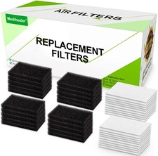 40 Packs CPAP Filters Foam Filter and Ultra Fine Filters Supplies for Respir...