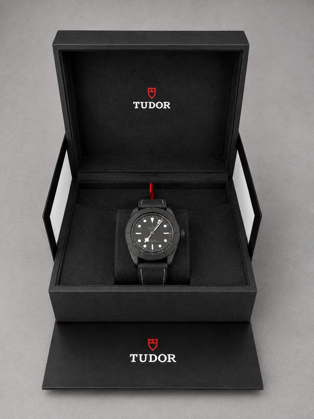 TUDOR Black Bay Ceramic 41mm FULL SET Auto Chronometer M79210CNU-0001 + 2x NATO