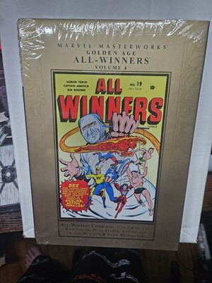 Marvel Masterworks: Golden Age All-Winners Comics #4 (2011) Sealed Brand New