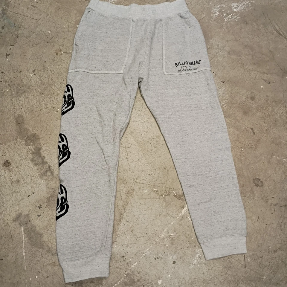  👾Billionaire Boys Club BBC Sweatpants Gray Men's Jogger Size Large - Image 3 of 4