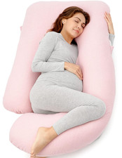 Pregnancy Pillows for Sleeping, U Shaped Full Body Maternity Pillow for Side Sle