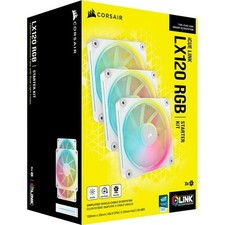 CORSAIR iCUE LINK LX120 RGB Triple 120mm PWM ...