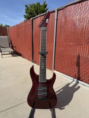 ESP LTD SC-608 Stephen Carpenter 8 String Baritone Electric Guitar w/ Case