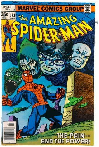 Amazing Spider-Man #181 1978 Marvel Comics FN Comic Book Newsstand