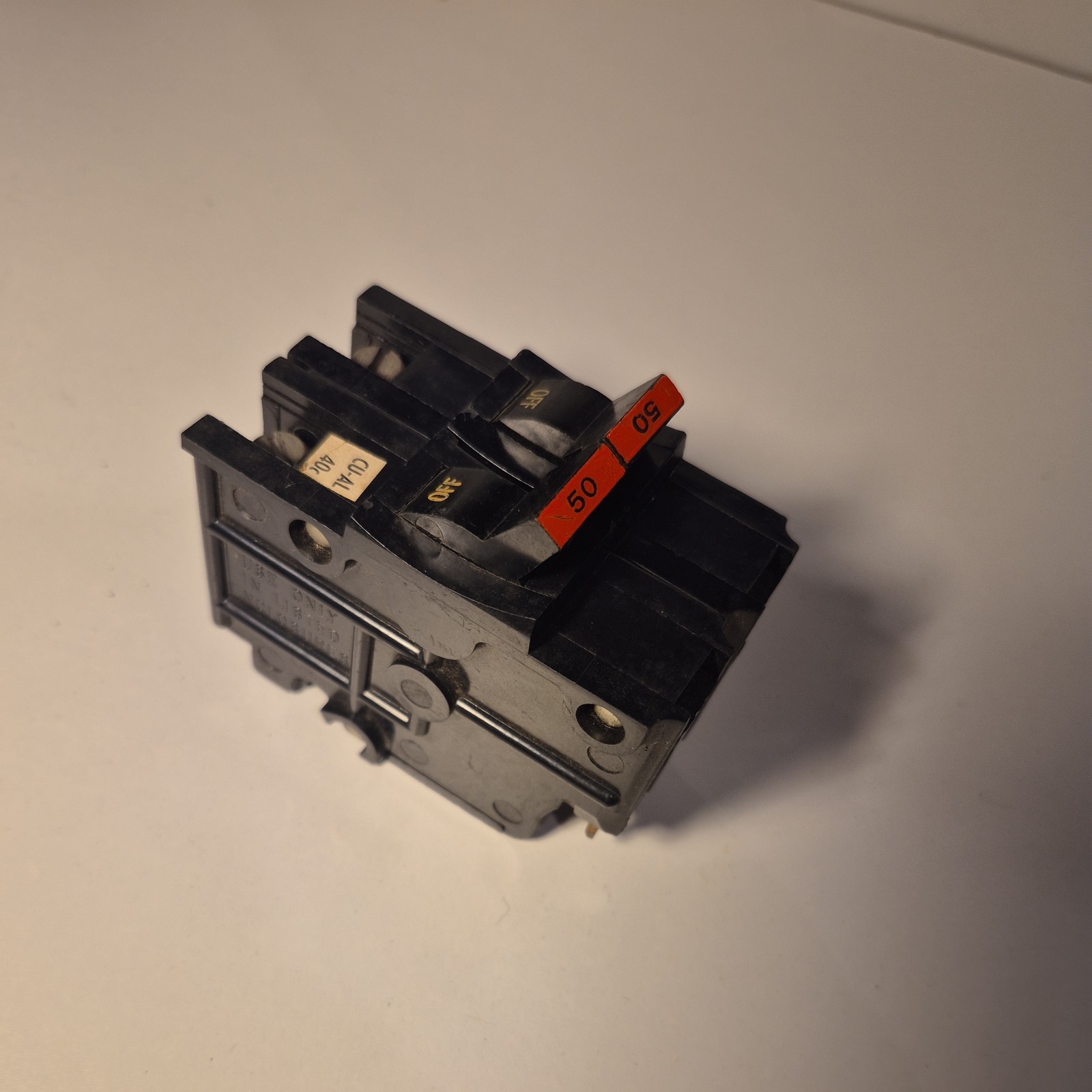 Federal Pacific FPE STAB-LOK NA250 2 Pole 50 Amp 120/240V Circuit Breaker