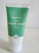 2-In-1 Shave Cream, Fragrance Free 6 OZ Previously Solimo 