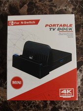 Portable Mini TV Docking Station Charging Stand Replacement for Nintendo Switch